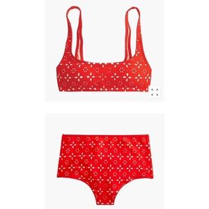 NWT top+bottom J. Crew bikini